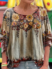 Vintage Casual Inspired Long Sleeve T-Shirt