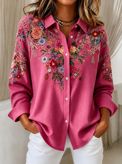Women's Floral Print Casual Daily Cardigan