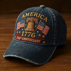 America 250th Anniversary Denim Baseball Cap