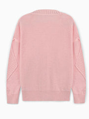 Casual Plain Warm Knitted Cardigan