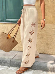 Women's Bohemian-style Side Cutout Pants