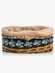 Stripe Print Outdoor Windproof Warmer Hat
