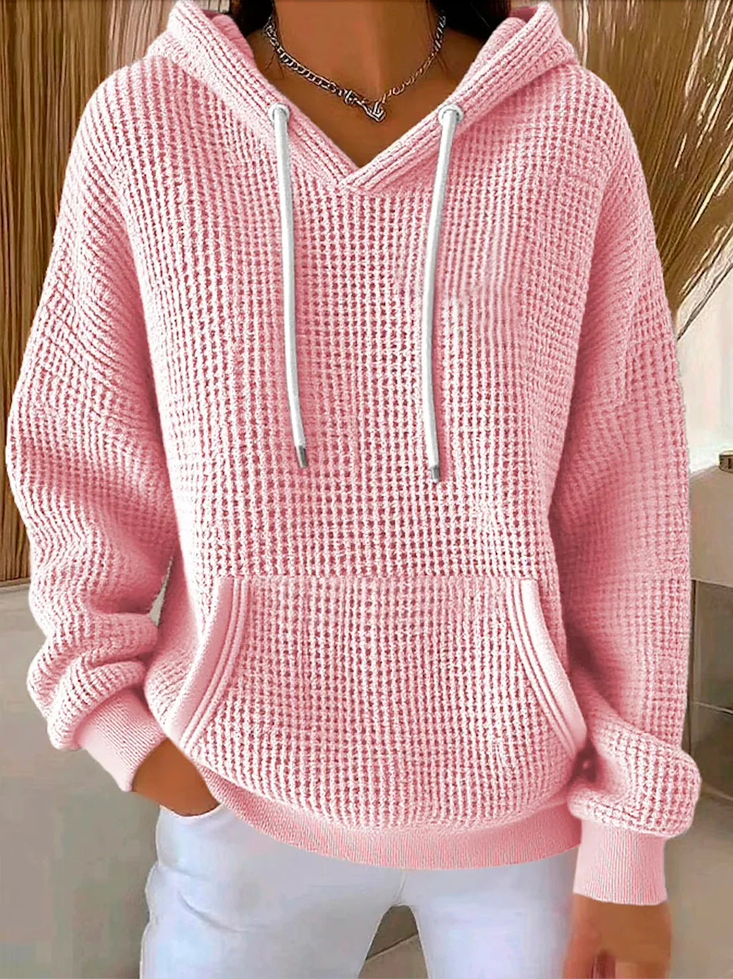 Vintage Hooded Plain Hoodie