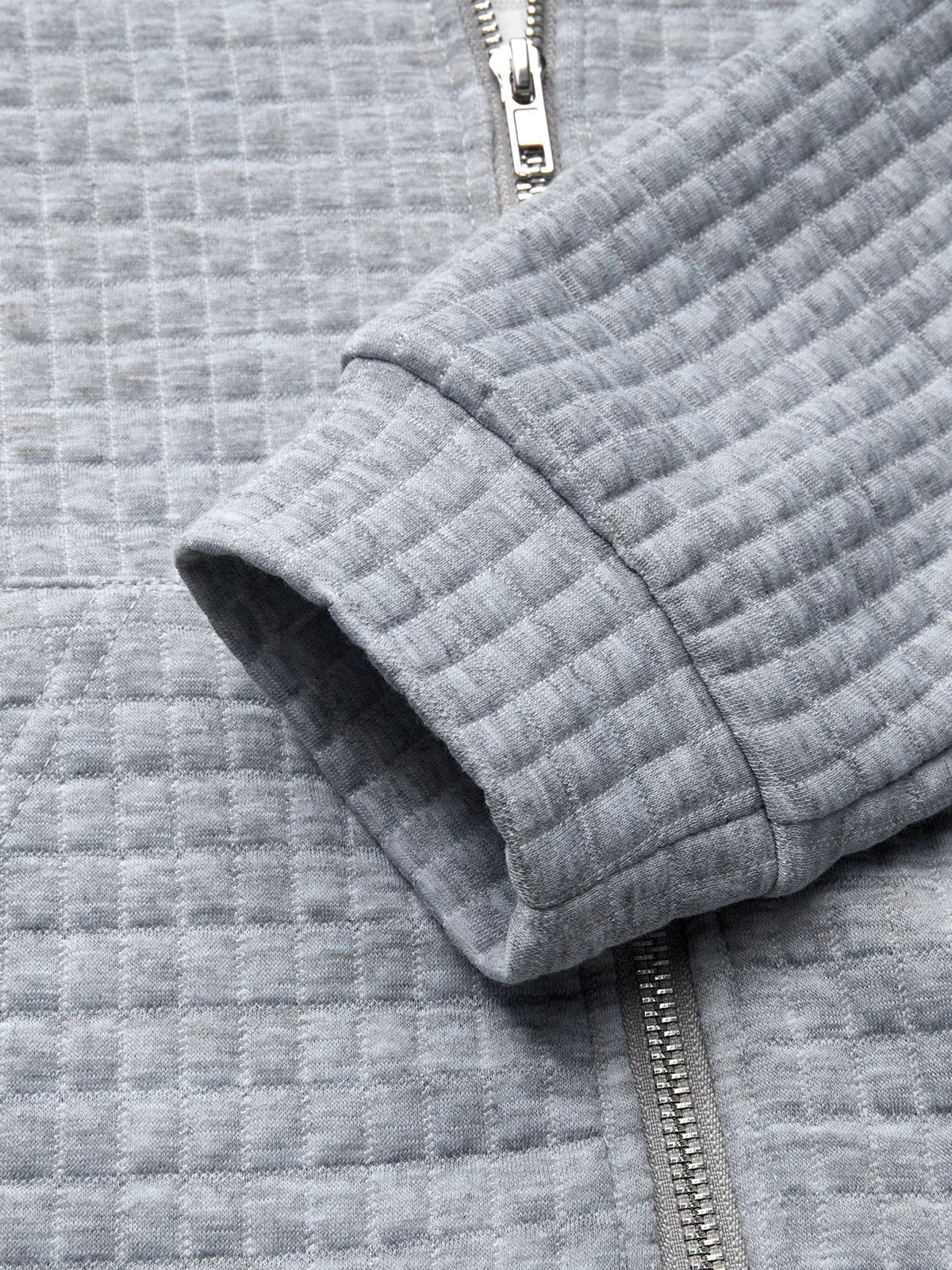 Plain Zipper Hoodie Casual Jacket