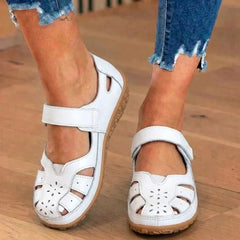 Women's Genuine Leather Mary Jane Sandals