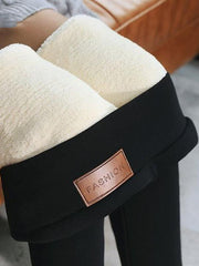 Solid Color Loose Casual Warm Leggings