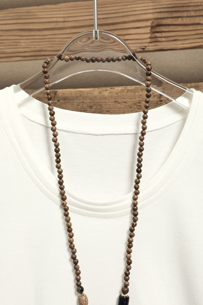 Solid Color Casual Scoop Neck Short Sleeves T-shirt